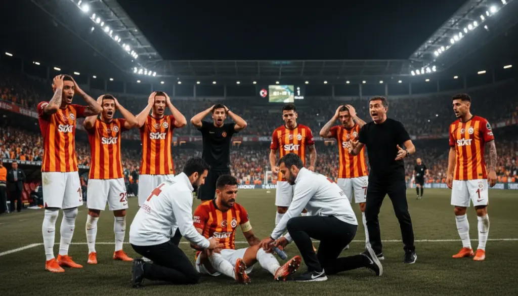 Galatasaray’ı Şampiyonluk Yolu Üzerinde Zorlayan Sakatlık Sorunları